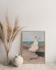 Wobbly Leg Seagull | Prints by The Ugly Cat Studio