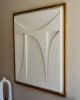 No. 103 Japandi Plaster Wall Relief - Scandinavian Neutral Decor | Decorative Objects by Joseph Aurelius