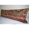 16" X 48" Handmade Organic Bench Pillow Cover | Sham in Linens & Bedding by Vintage Pillows Store. Item made of cotton