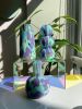 Glass Blown Space Girl Mini Vase | Vases & Vessels by Maria Ida Designs. Item composed of glass