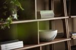 Ladder bookshelf, Modular wall shelving, Custom furniture | Book Case in Storage by Plywood Project. Item composed of oak wood compatible with minimalism and mid century modern style