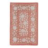 Decorative Orangeade Silk Suzani Suzani With Pomegranates | Tapestry in Wall Hangings by Vintage Pillows Store. Item made of cotton
