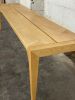 Handmade Modern Wood Bench, Sustainable Hardwood Chair, USA made | Benches & Ottomans by Marco Bogazzi