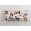 Vintage Oversize Suzani Pillow Cover with Camel Motifs, Anim | Cushion in Pillows by Vintage Pillows Store