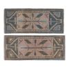 Vintage Turkish Oriental Matching Runner in Muted Colors | Runner Rug in Rugs by Vintage P. Item composed of cotton