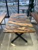 Modern Epoxy Table - Resin Table - Luxury Kitchen Table | Dining Table in Tables by Tinella Collection. Item in contemporary or art deco style