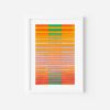 New York Stripe Colour Study Print | Prints in Paintings by Amelia Coward
