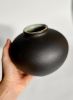 Black clay vase No. 20 | Vases & Vessels by Dana Chieco