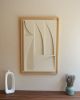 No. 10 Japandi Plaster Wall Relief - Scandinavian Neutral Decor | Wall Sculpture in Wall Hangings by Joseph Aurelius