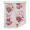 Steel Magnolia Dusty Pink Wallpaper | Wall Treatments by Stevie Howell