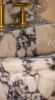 Carved Calacatta Viola Marble Sink with Fluted Basin, Luxury Vanity Sink | Water Fixtures by AYMARBLEDESIGN LLC