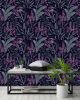 Dark Berries and Leaves Wallpaper | Wall Treatments by uniQstiQ. Item composed of synthetic