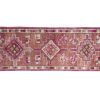 Decorative Oushak Turkish Runner With Geometric Design | Runner Rug in Rugs by Vintage Pillows Store. Item made of wool with fiber