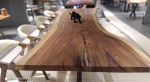 Clear Epoxy Resin Table - Conference Table - Custom Table | Dining Table in Tables by Tinella Wood. Item made of wood & metal compatible with minimalism and contemporary style