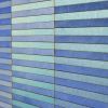 Blue Stripe Colour Study Painting | Collage in Paintings by Amelia Coward