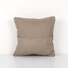 Anatolian Striped Kilim Pillow, Wool Organic Cushion Cover 1 | Pillows by Vintage Pillows Store