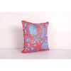 Vintage Embroidery Suzani Silk Pillow Fashioned from a Mid-2 | Cushion in Pillows by Vintage Pillows Store