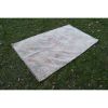 Vintage Faded Turkish Oushak Carpet Rug 3'6" X 6'3" | Area Rug in Rugs by Vintage Pillows Store. Item made of cotton with fiber