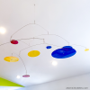 Ascend XL Art Mobile | 8 FEET - 96"w x 48"h | Sculptures by Atomic Mobiles