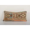 Turkish Wool Carpet Rug Cushion Cover, Handwoven Oushak | Sham in Linens & Bedding by Vintage Pillows Store. Item composed of cotton