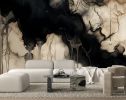 Ink & Ivory — Abstract Luxury Wallpaper Mural | Wall Treatments by ELLE WALLS
