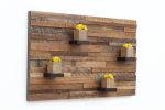 Floating shelf 37"x24"x5": wood floating shelves | Wall Sculpture in Wall Hangings by Craig Forget. Item made of walnut compatible with mid century modern and contemporary style