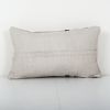 Anatolian Lumbar Striped Kilim Pillow Cover, Hemp Organic Cu | Cushion in Pillows by Vintage Pillows Store