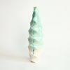 Large Tower in Jade | Vase in Vases & Vessels by by Alejandra Design. Item composed of ceramic