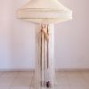 Loubna Macrame Lamp - Beige | Pendants by Hamimi