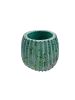 Mint Ribbed Flute Petite Planter | Vases & Vessels by RAW & UNIQ