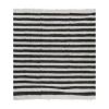 Square Turkish Striped Mohair Kilim Rug 7'4'' X 7'10'' | Area Rug in Rugs by Vintage Pillows Store