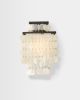 Alan Mizrahi AM2199 Fun Wall Sconce Mother of Pearl | Sconces by Alan Mizrahi Lighting Design