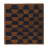 Vintage Checkered Turkish Tulu Rug 5'11'' X 6'3'' | Area Rug in Rugs by Vintage Pillows Store
