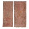 Vintage Faded Turkish Oushak Rug - Set of Two | Area Rug in Rugs by Vintage Pillows Store. Item made of cotton & fiber