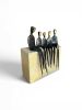 Family bronze sculpture modern heirloom | Sculptures by YENNY COCQ