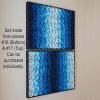 No. 17 Acoustic Diffuser Panel - Gradient Modern Abstract Wall Art | Wall Sculpture in Wall Hangings by Joseph Aurelius