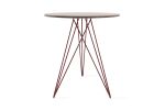 Hudson Side Table | Tables by Tronk Design. Item composed of wood and metal