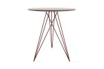 Hudson Side Table | Tables by Tronk Design. Item composed of wood and metal