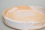Deep Marbled Tray - Upcycled Wood Dust | Decorative Tray in Decorative Objects by Tropico Studio. Item composed of synthetic