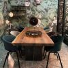 Kitchen Dining Table | Tables by Ironscustomwood. Item made of walnut