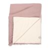 Alaia Sherpa Throw - DUSTY ROSE | Linens & Bedding by HOUSE NO.23