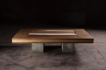 Parota Backgammon-Coffee Table | Tables by NO AGE FURNITURE STUDIO