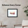 Good Life – Original Abstract Watercolor Painting – 5x7 – Matted & Framed – Uplifting Joyful Wall Art | Paintings by Susi Schuele Art