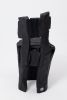 Brutalist Sculptural Stool, Carved, Solid Wood, Oak, Black, Rustic | Chairs by Logniture