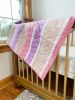 Lavender Rose Garden | Quilt in Linens & Bedding by Delightfully Quilted by Maria. Item composed of fabric