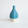 Square in Mediterranean Sea | Vase in Vases & Vessels by by Alejandra Design. Item made of ceramic
