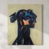 Doberman | Oil And Acrylic Painting in Paintings by Sorelle Gallery