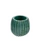 Mint Ribbed Flute Petite Planter | Vases & Vessels by RAW & UNIQ