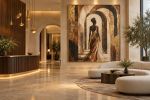 The Golden Arrival | Oil And Acrylic Painting in Paintings by Madame A. K. Selestan