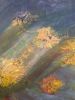 Rainbow Vibes | Oil And Acrylic Painting in Paintings by Parineeta Patel- Nature Inspired Cosmic Abstracts. Item composed of canvas in mid century modern or contemporary style